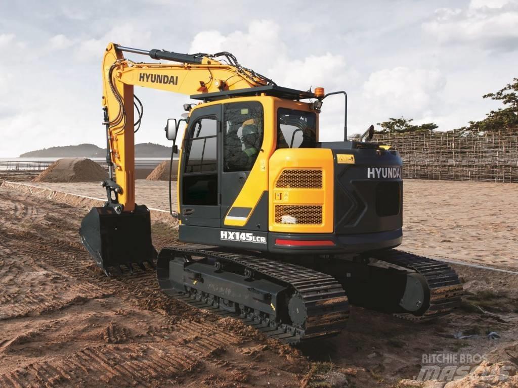 Hyundai HX 145 LCR Gravemaskiner på hjul