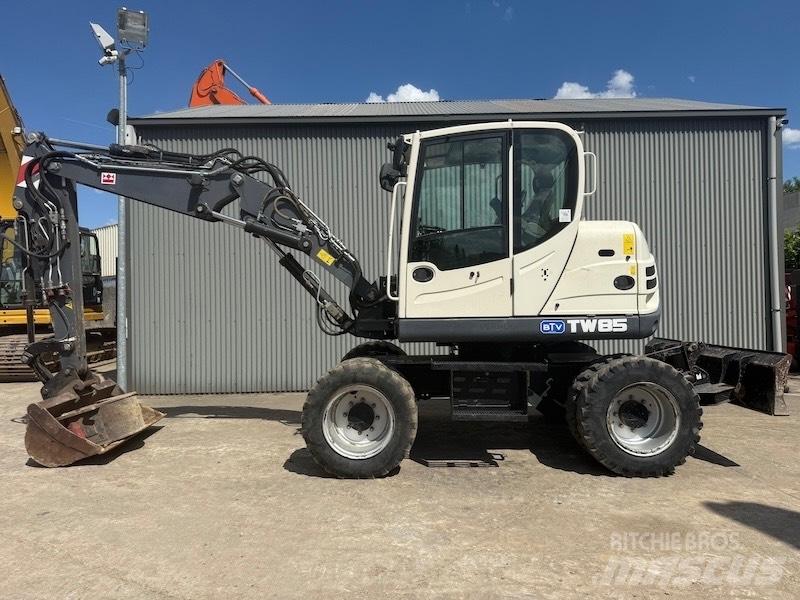 Terex TW 85 Gravemaskiner på hjul