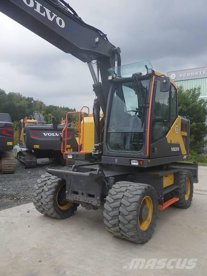 Volvo EWR 170 E Gravemaskiner på hjul