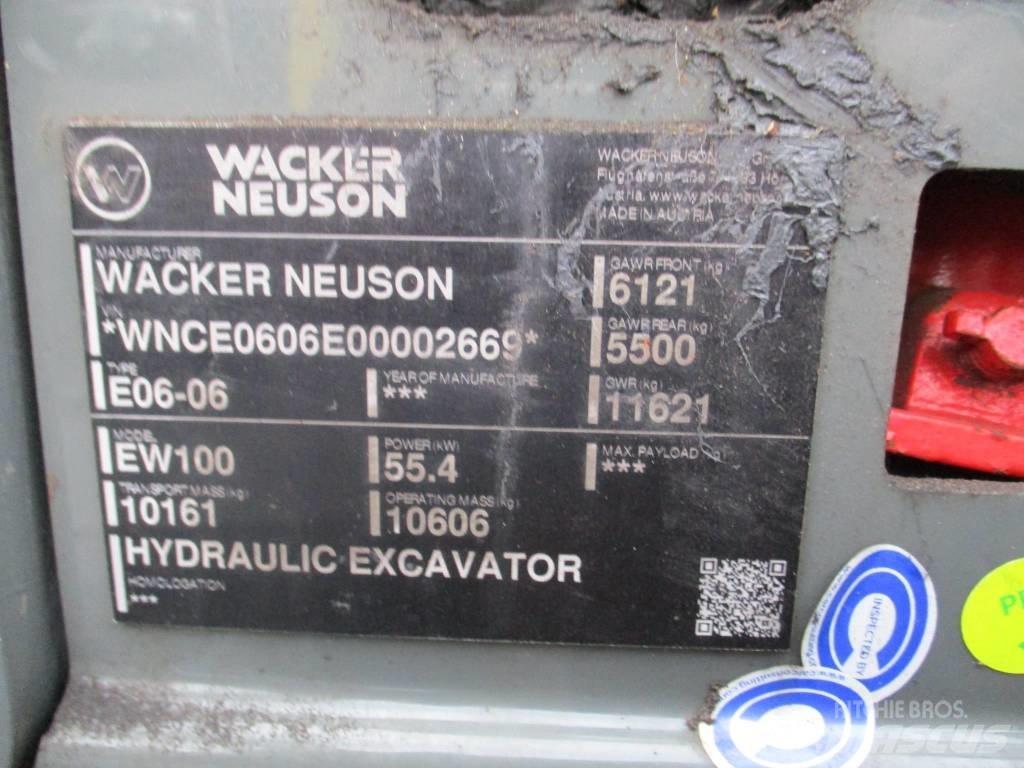 Wacker Neuson EW 100 Gravemaskiner på hjul