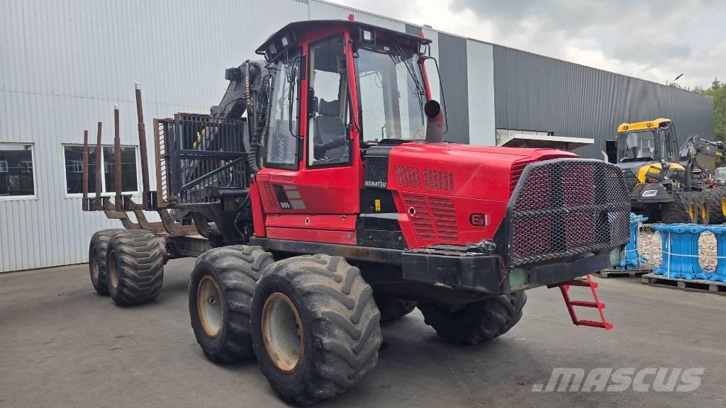 Komatsu 855 Udkørselsmaskiner