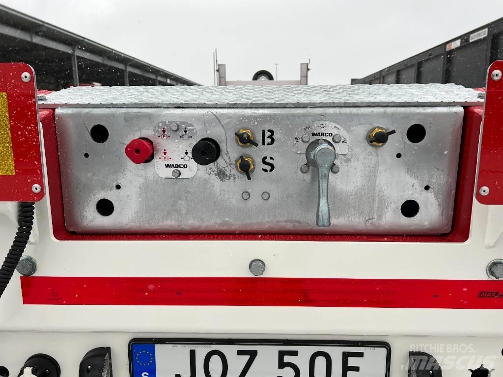MAX Trailer 510-Z-2L Semi-trailer blokvogn