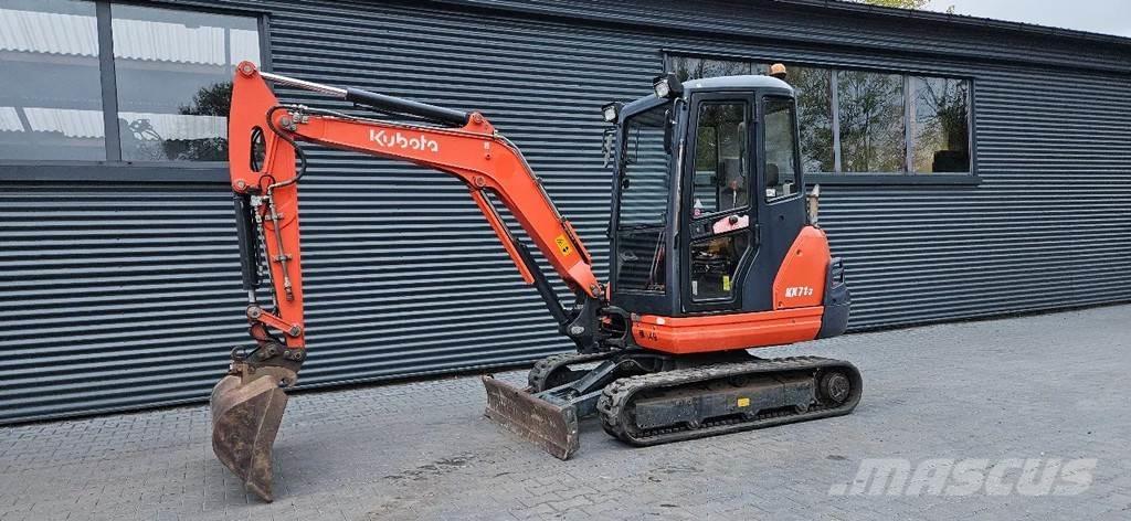 Kubota KX71-3 Minigravemaskiner