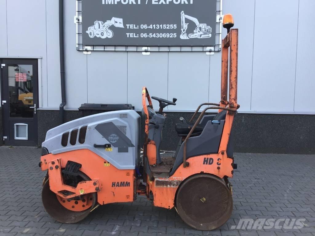 Hamm HD 8 VV Tvilling tromle