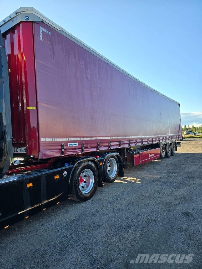 Krone SD Semi-trailer med Gardinsider