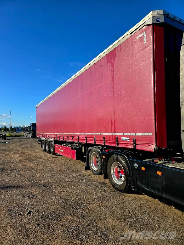 Krone SD Semi-trailer med Gardinsider