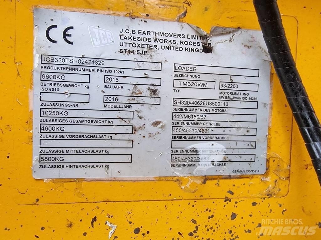 JCB TM 320 Læssemaskiner på hjul