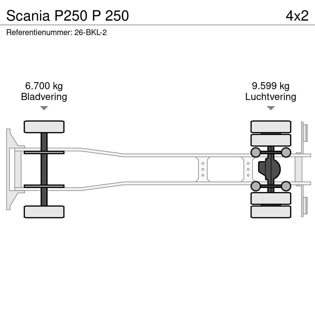 Scania P250 P 250 Fast kasse
