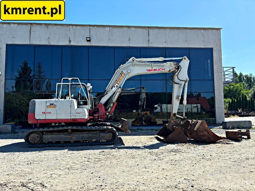 Takeuchi TB 1140 Gravemaskiner på larvebånd