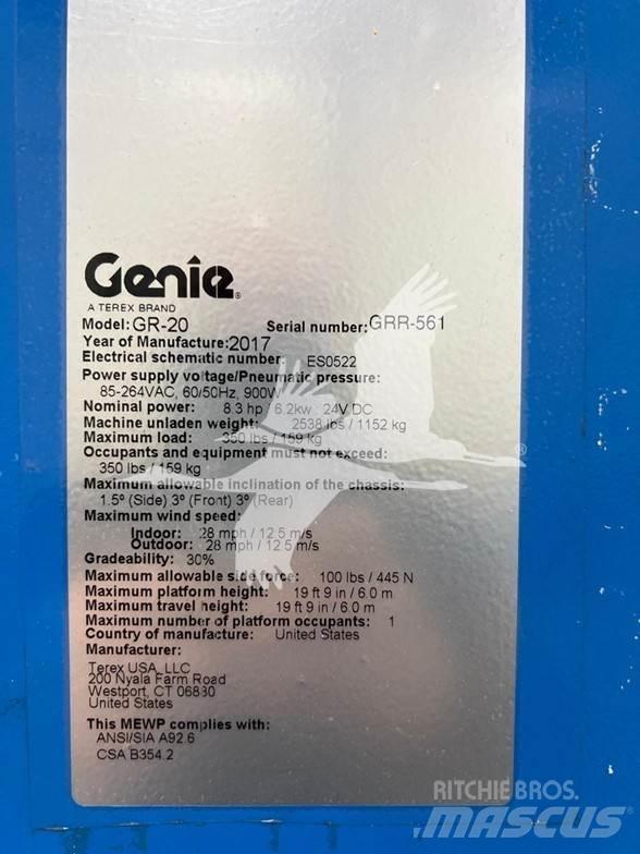 Genie GR20 Søjlelifte
