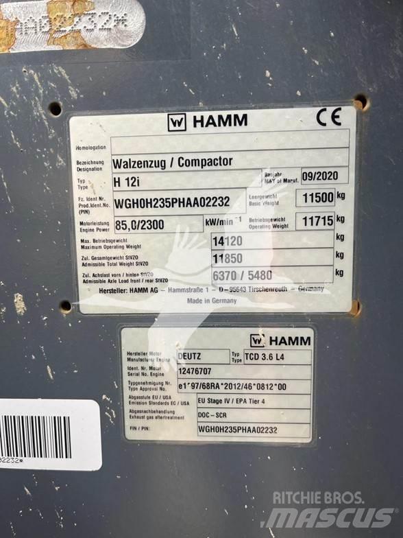 Hamm H12i Enkelt tromle