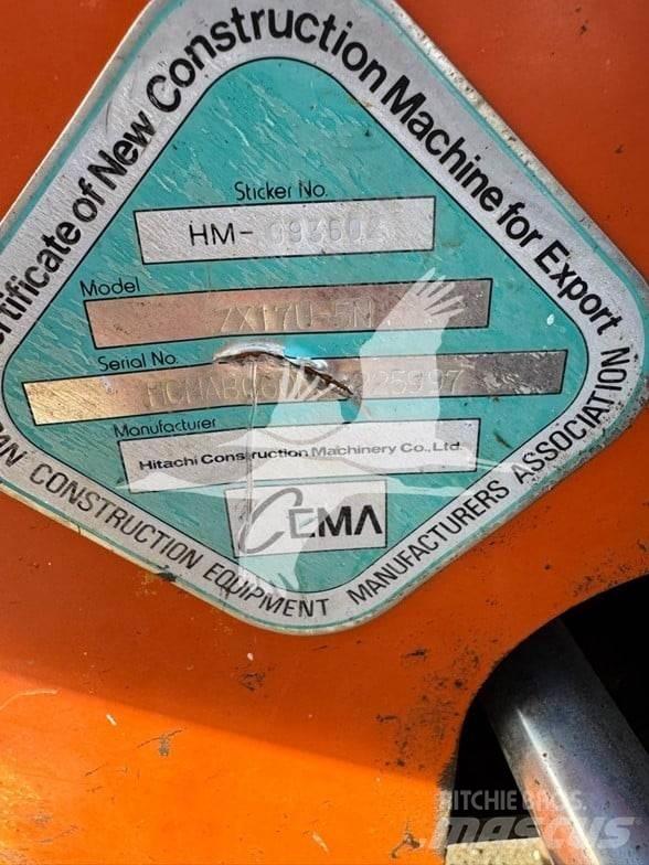 Hitachi ZX17 Minigravemaskiner