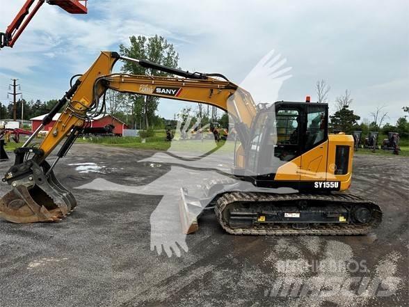 Sany SY155U Gravemaskiner på larvebånd