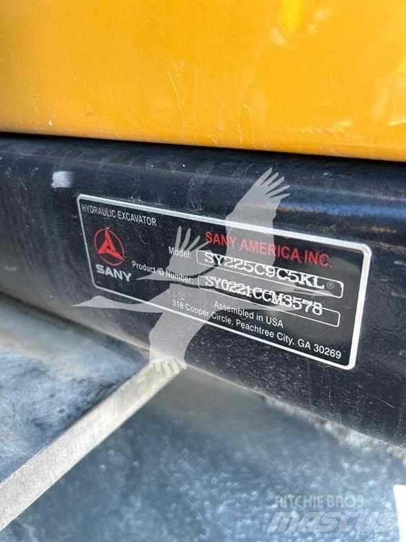 Sany SY225C Gravemaskiner på larvebånd