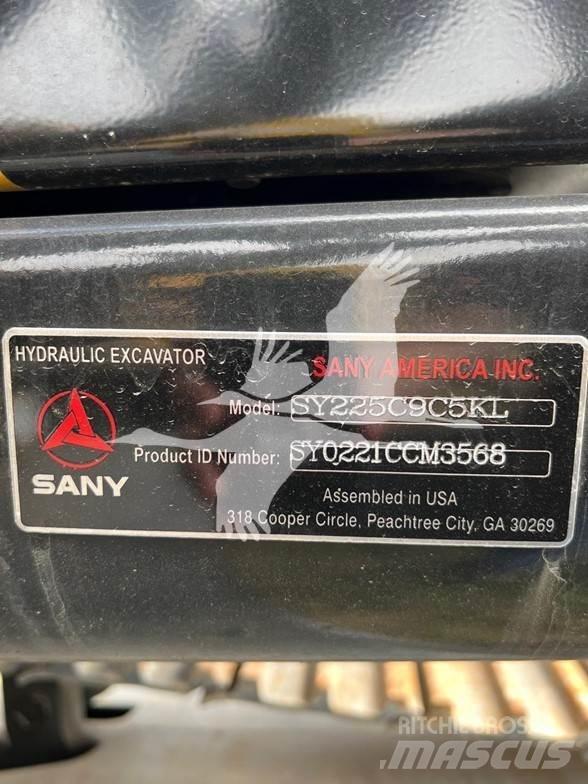Sany SY225C Gravemaskiner på larvebånd