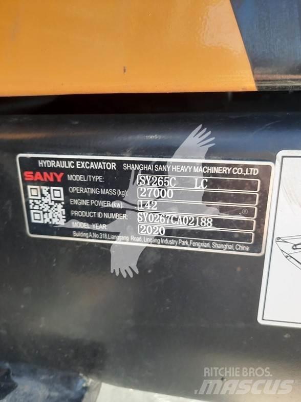 Sany SY265CLR Gravemaskiner på larvebånd