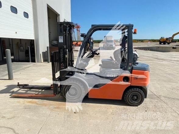 Toyota 8FGU25 Diesel gaffeltrucks