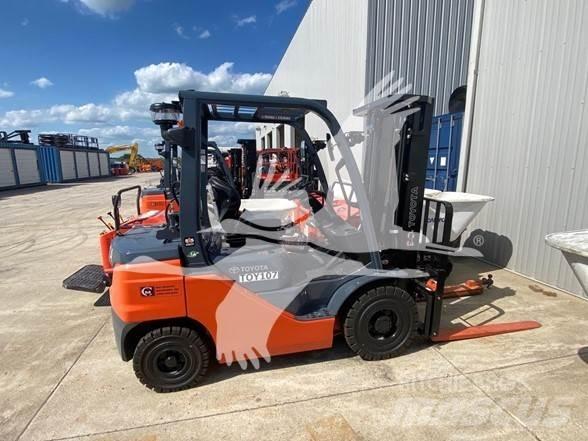 Toyota 8FGU25 Diesel gaffeltrucks