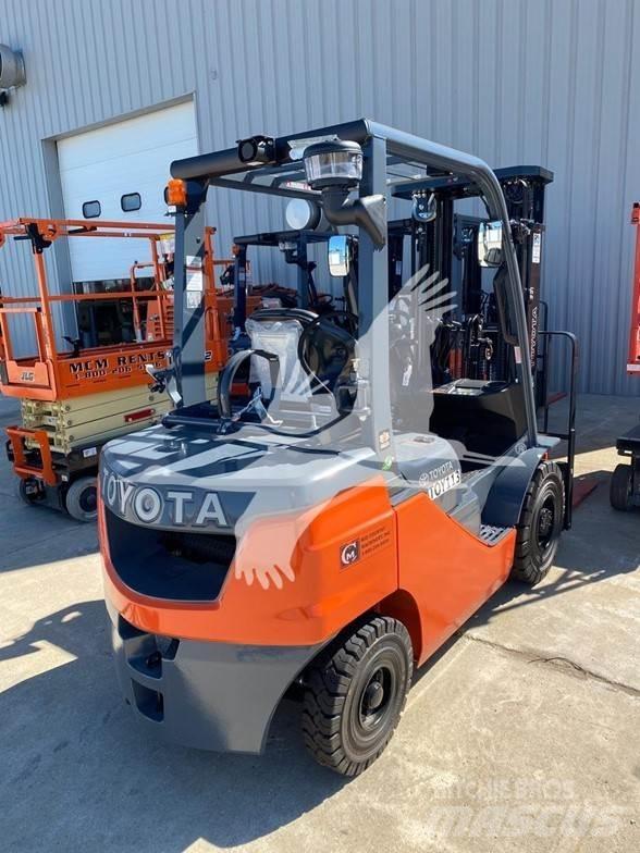 Toyota 8FGU25 Diesel gaffeltrucks