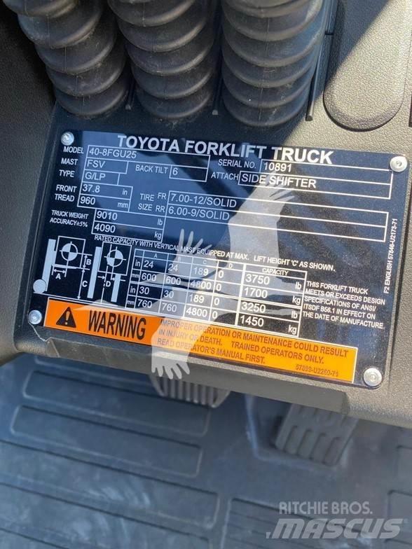 Toyota 8FGU25 Diesel gaffeltrucks