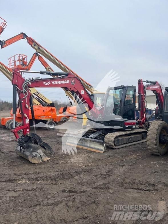Yanmar VIO80 Gravemaskiner på larvebånd