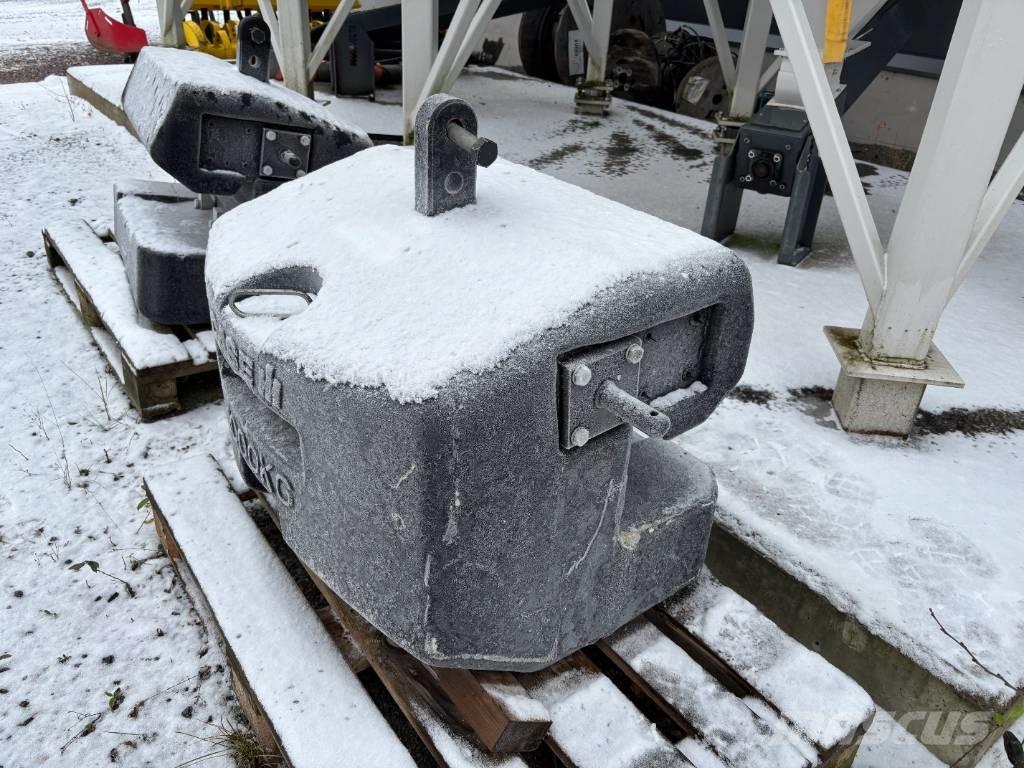  Lisäpaino 1000kg Frontvægte