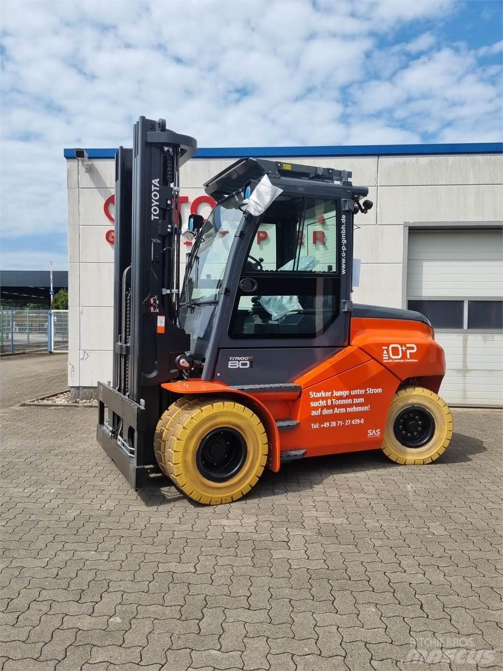 Toyota 9FBH80T El gaffeltrucks