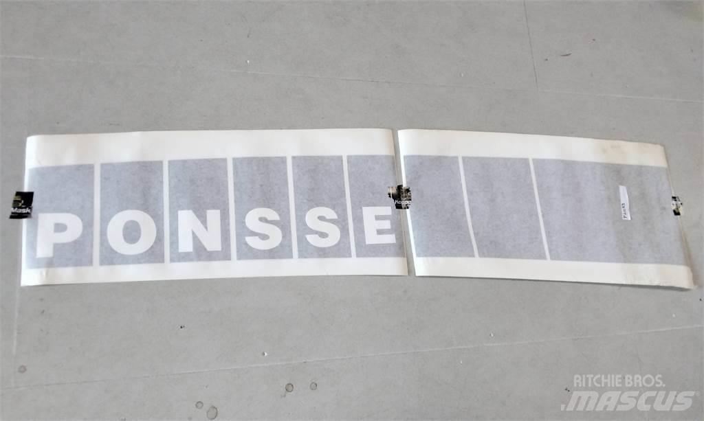 Ponsse P21053 Chassis og suspension