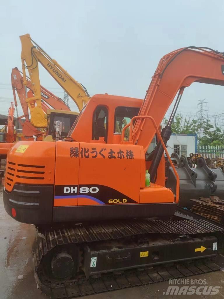Doosan DH 80 Gravemaskiner på larvebånd