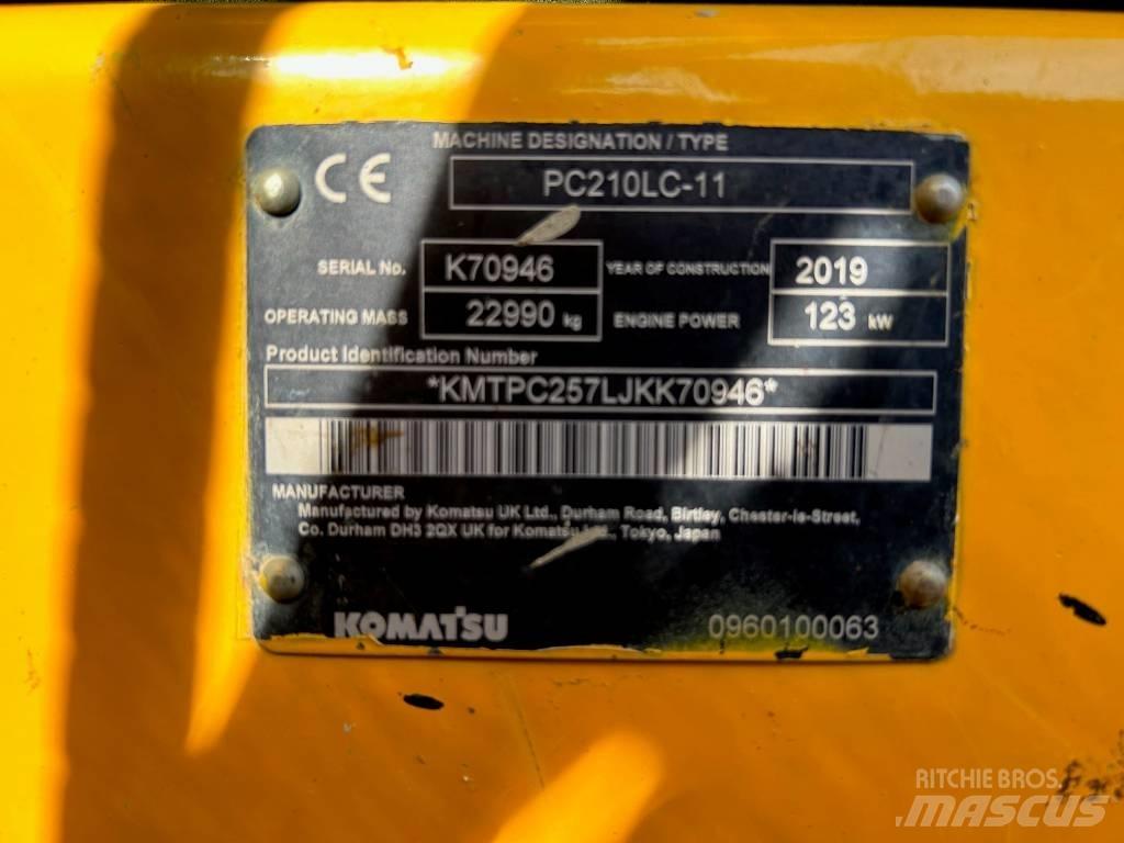 Komatsu PC 210 LC-11 Gravemaskiner på larvebånd