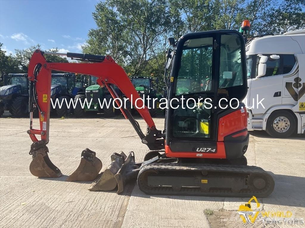 Kubota U 27-4 Minigravemaskiner