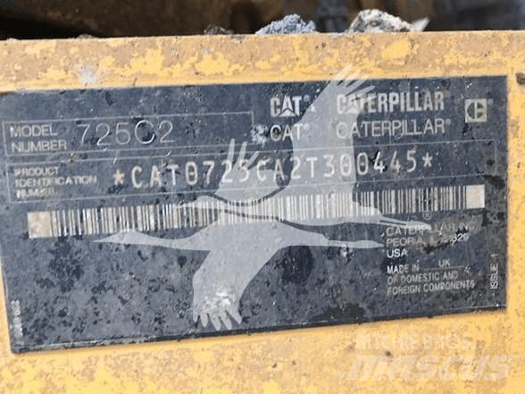 CAT 725C2 Terrængående lastbiler