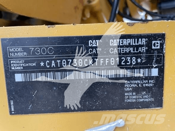CAT 730C Terrængående lastbiler