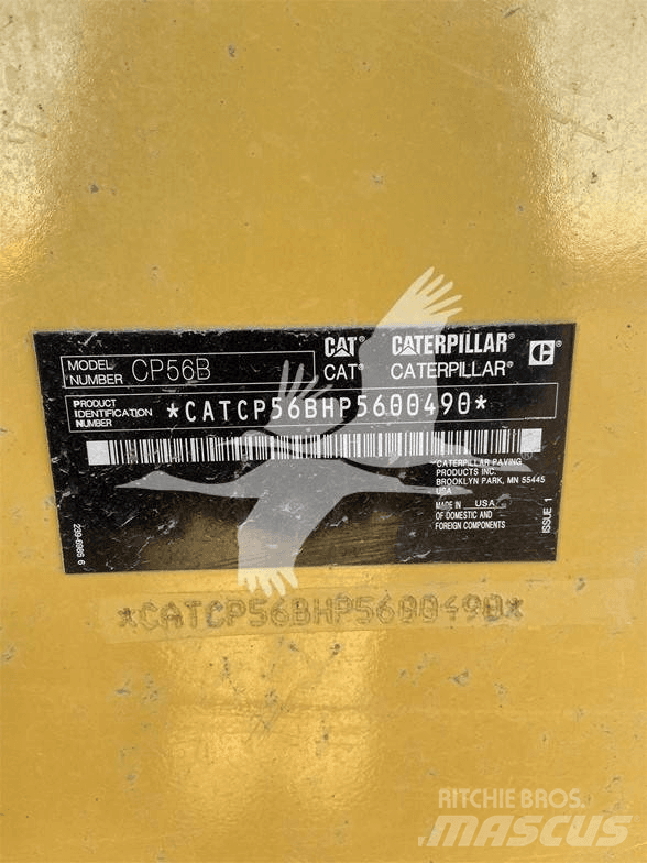 CAT CP56B Enkelt tromle