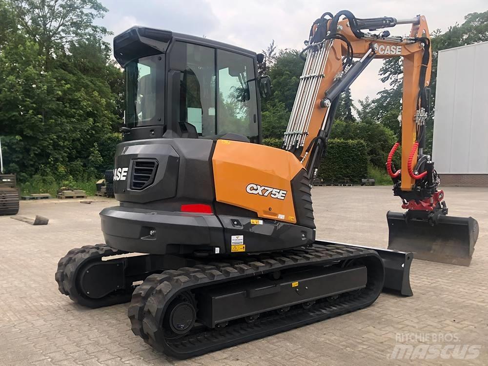 CASE CX75E Midi-gravemaskiner 7t - 12t