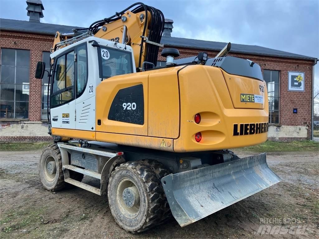 Liebherr A920 Gravemaskiner på hjul