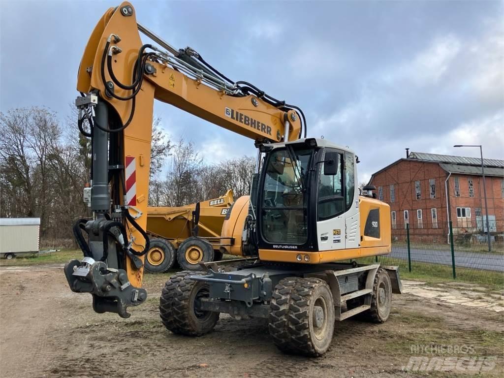 Liebherr A920 Gravemaskiner på hjul
