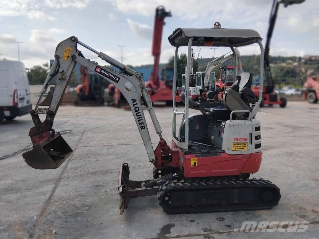 Takeuchi TB 215 R Minigravemaskiner