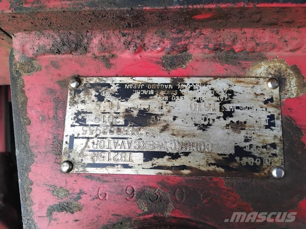 Takeuchi TB 215 R Minigravemaskiner