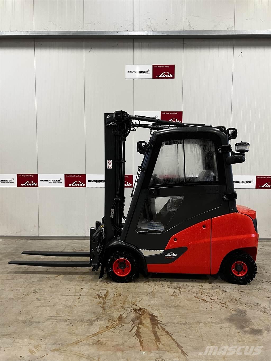 Linde H20D Diesel gaffeltrucks