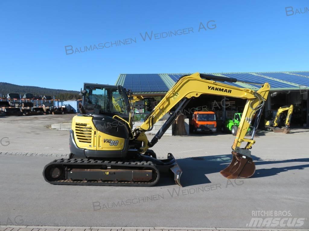 Yanmar Vio 80 Midi-gravemaskiner 7t - 12t