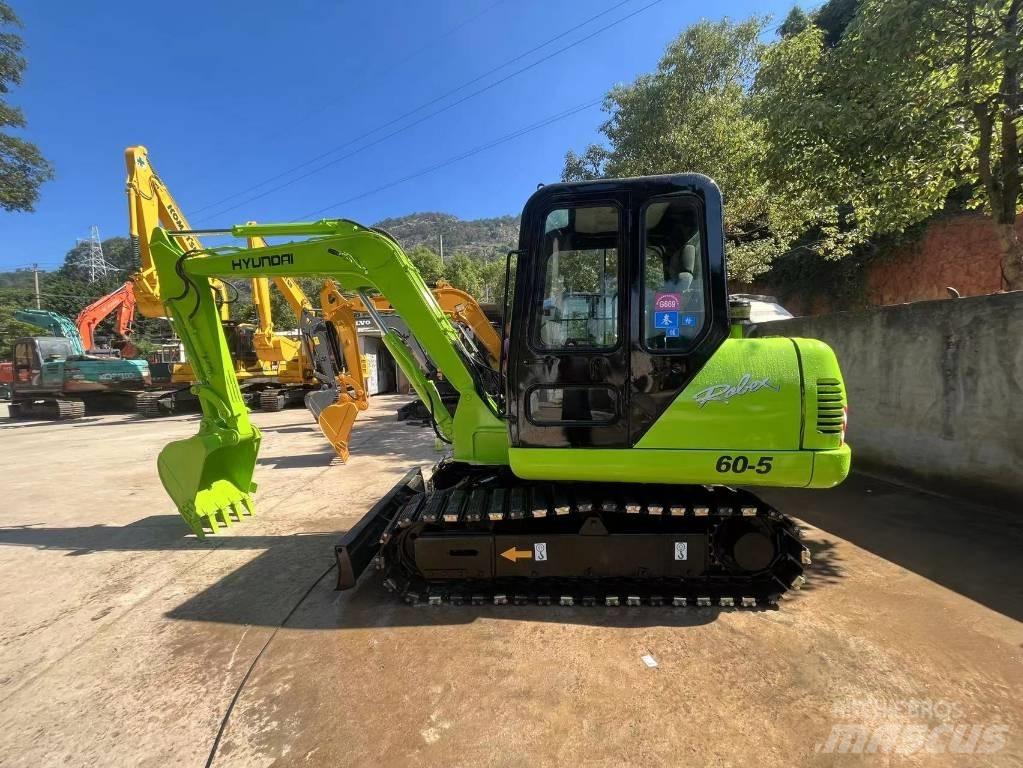 Hyundai R60-5 Gravemaskiner på larvebånd