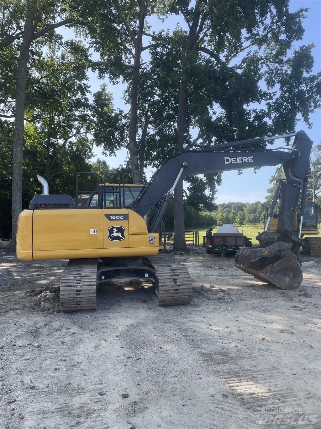 John Deere 160 GLC Gravemaskiner på larvebånd