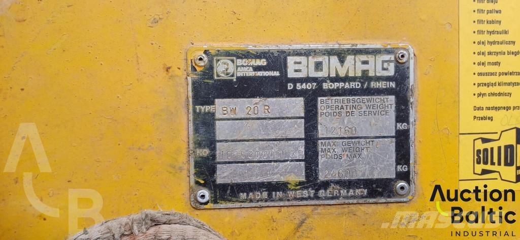 Bomag BW 20 R Tromle med luftdæk