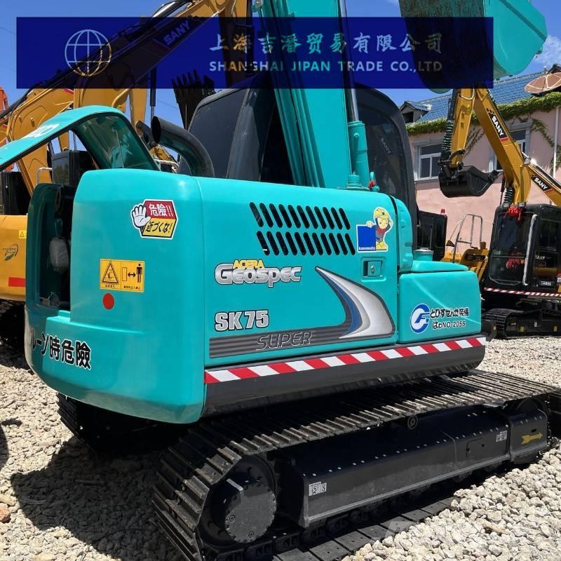 Kobelco SK 75 Gravemaskiner på larvebånd