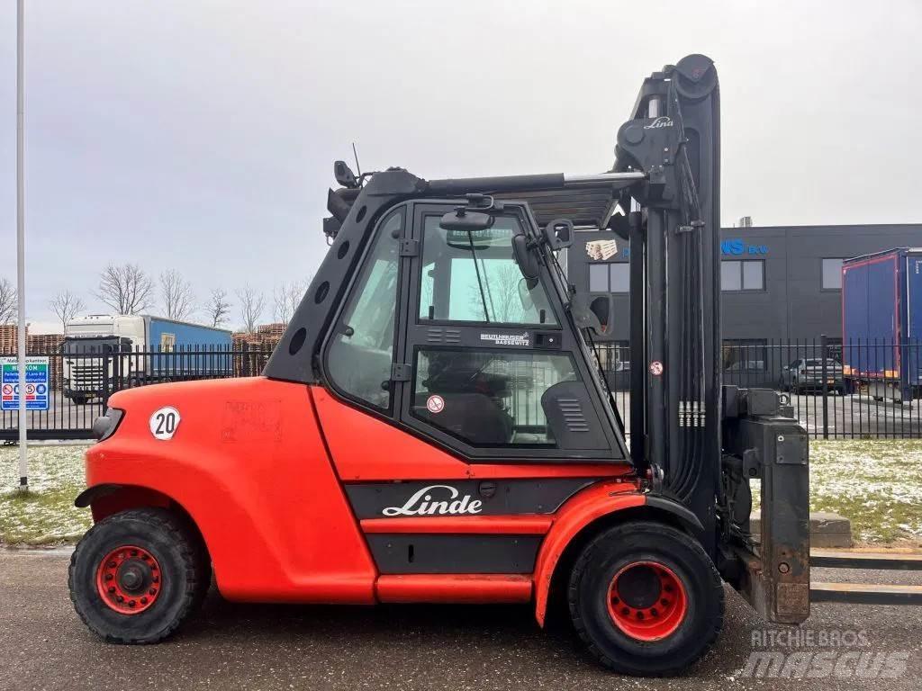 Linde H80D-01/1100 Diesel gaffeltrucks