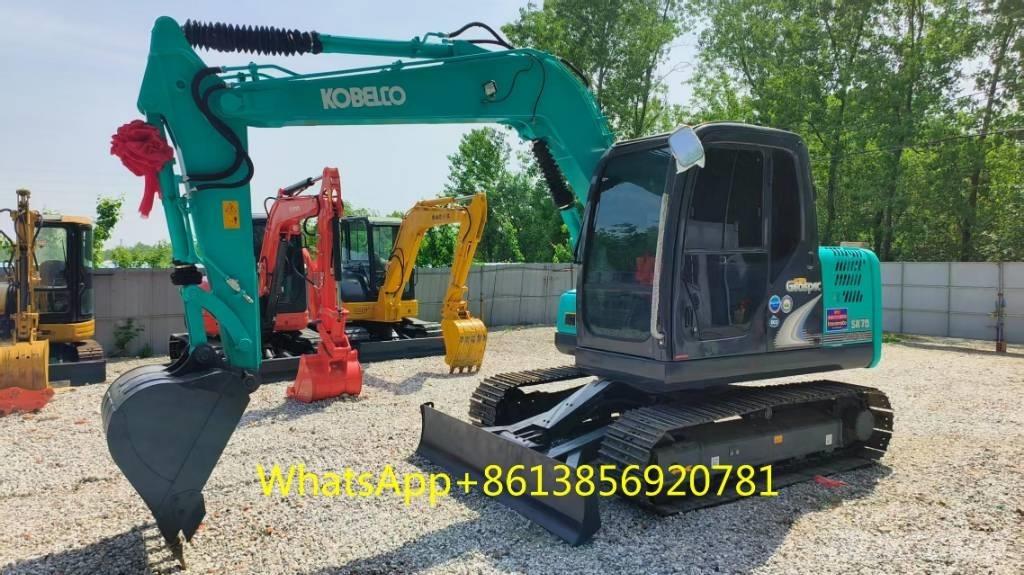 Kobelco SK 75 Gravemaskiner på larvebånd