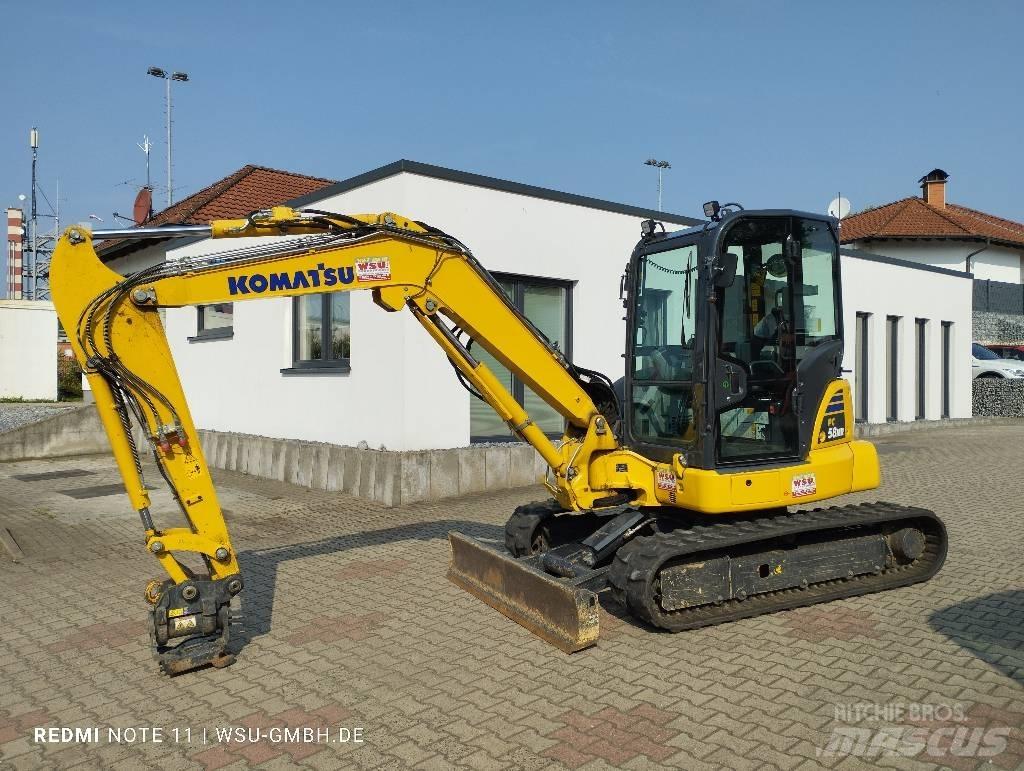 Komatsu PC58 MR-5 Minigravemaskiner