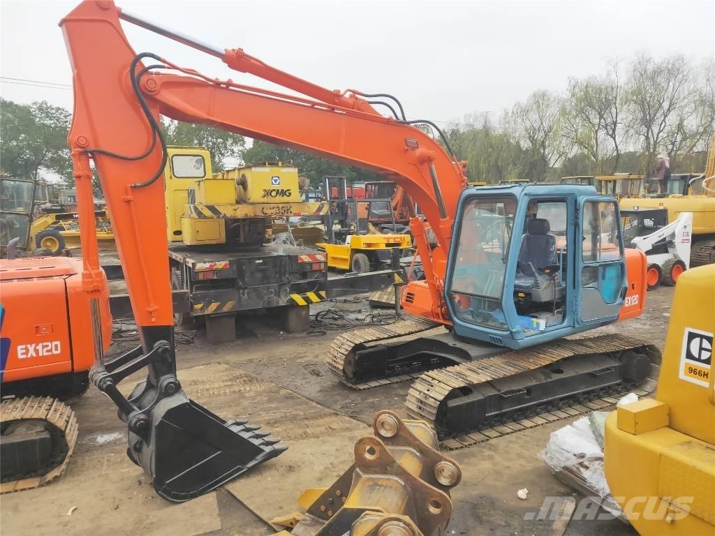 Hitachi EX120 Midi-gravemaskiner 7t - 12t