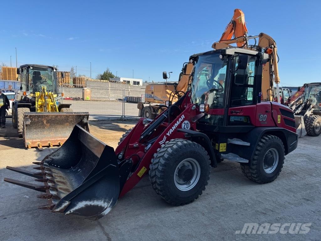 Yanmar V80 (02162) Læssemaskiner på hjul